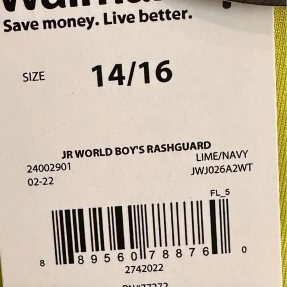 2 pcs Jurassic World Boys Rash guard Size 14/16